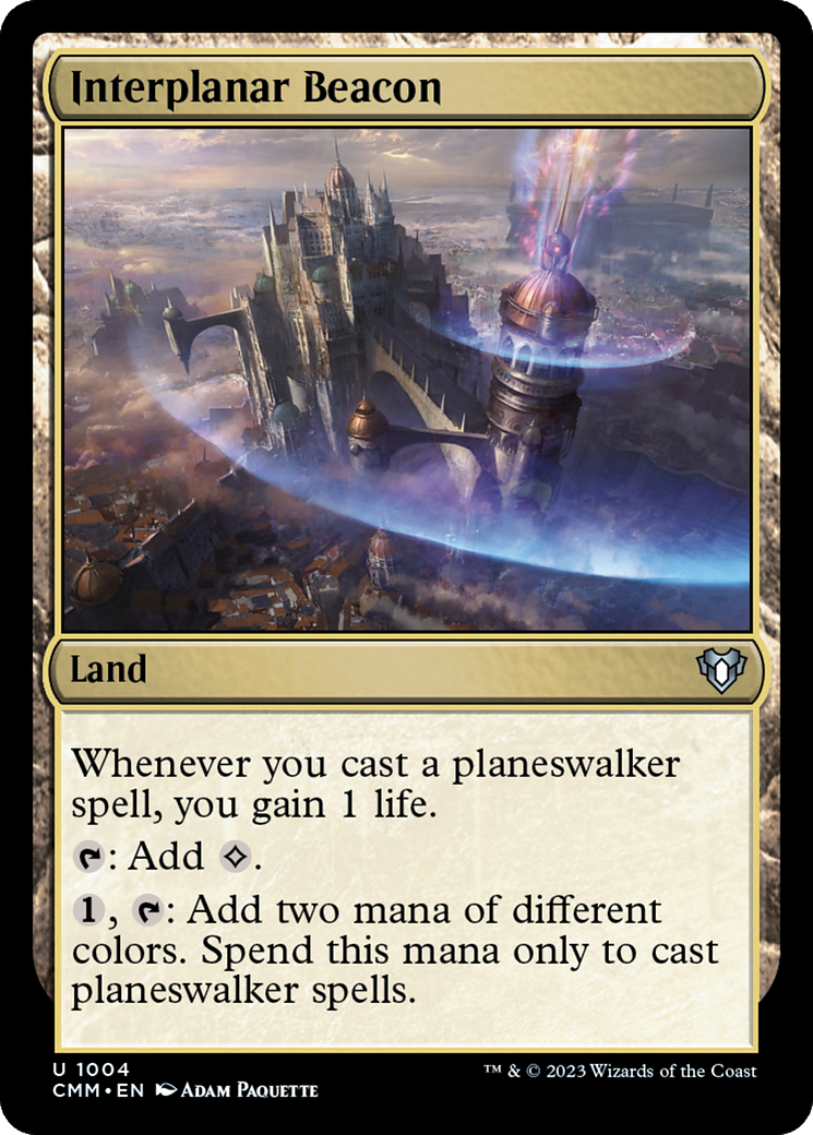 Interplanar Beacon [Commander Masters] | Spectrum Games