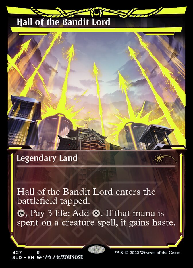 Hall of the Bandit Lord (Neon Ink Yellow) [Secret Lair Drop Series] | Spectrum Games