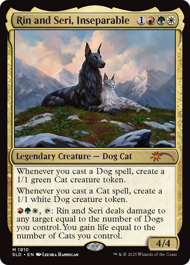 Rin and Seri, Inseparable (1910) [Secret Lair Drop Series] | Spectrum Games