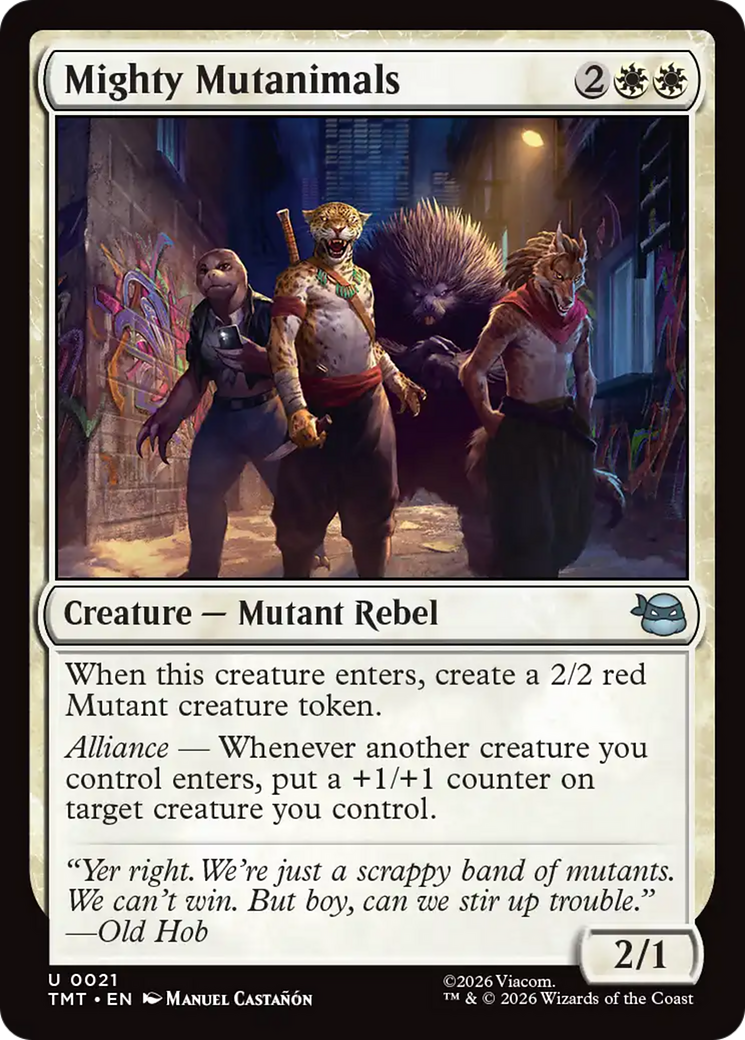 Mighty Mutanimals [Teenage Mutant Ninja Turtles] | Spectrum Games