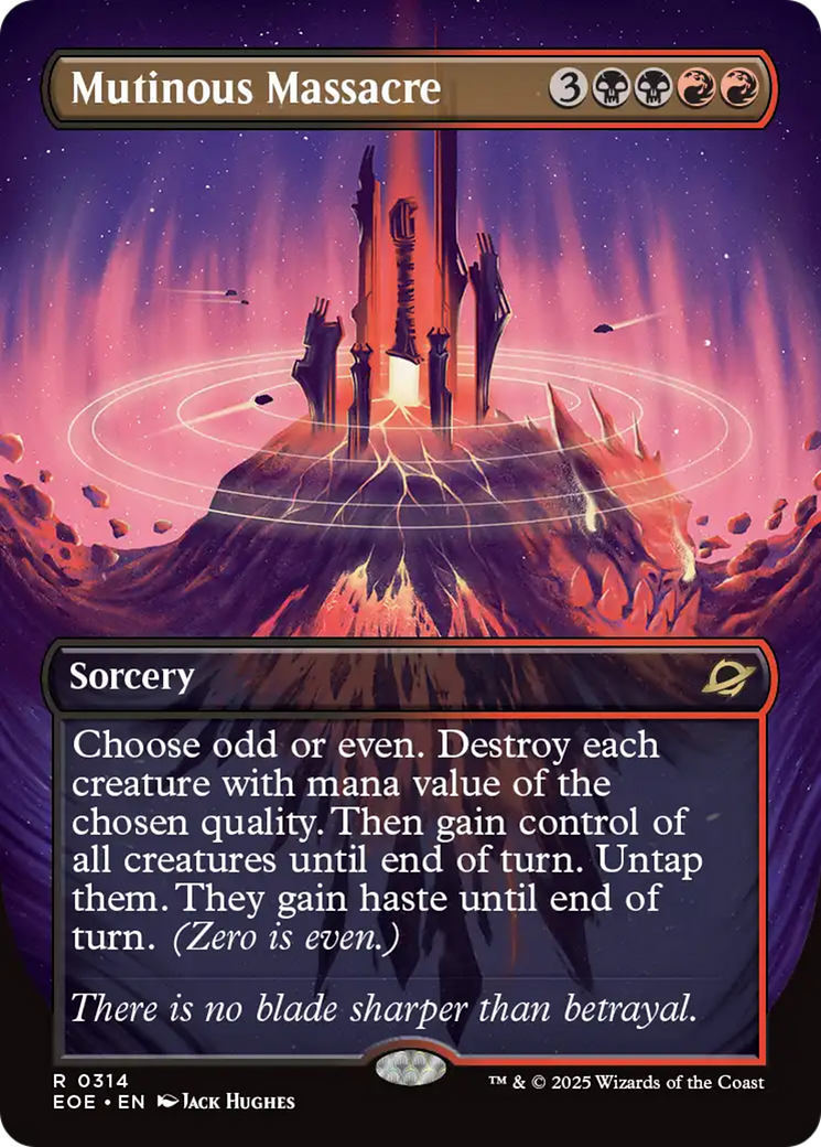 Mutinous Massacre (Borderless) [Edge of Eternities] | Spectrum Games