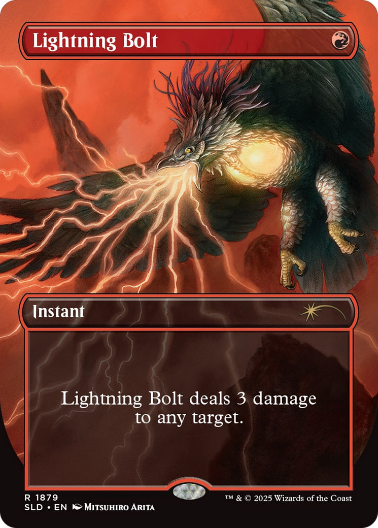 Lightning Bolt (1879) (Rainbow Foil) [Secret Lair Drop Series] | Spectrum Games