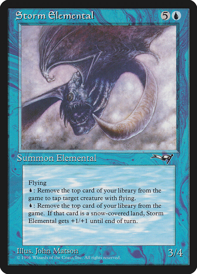 Storm Elemental [Alliances] | Spectrum Games