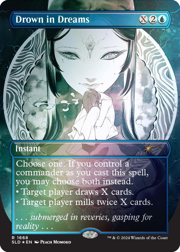 Drown in Dreams (Rainbow Foil) [Secret Lair Drop Series] | Spectrum Games