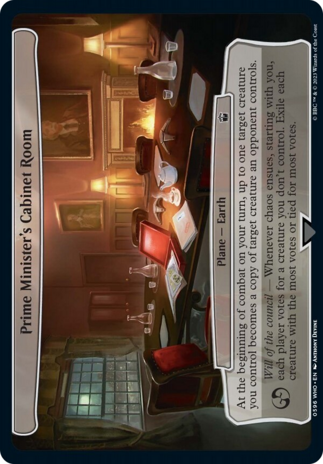 Prime Minister's Cabinet Room [Doctor Who] | Spectrum Games