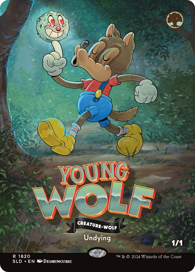Young Wolf [Secret Lair Drop Series] | Spectrum Games