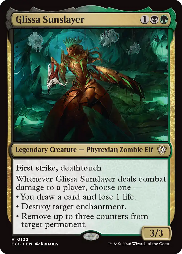 Glissa Sunslayer [Lorwyn Eclipsed Commander] | Spectrum Games