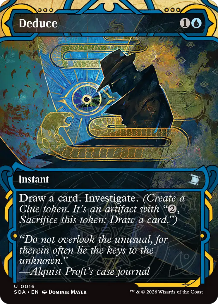 Deduce [Secrets of Strixhaven: Mystical Archive] | Spectrum Games