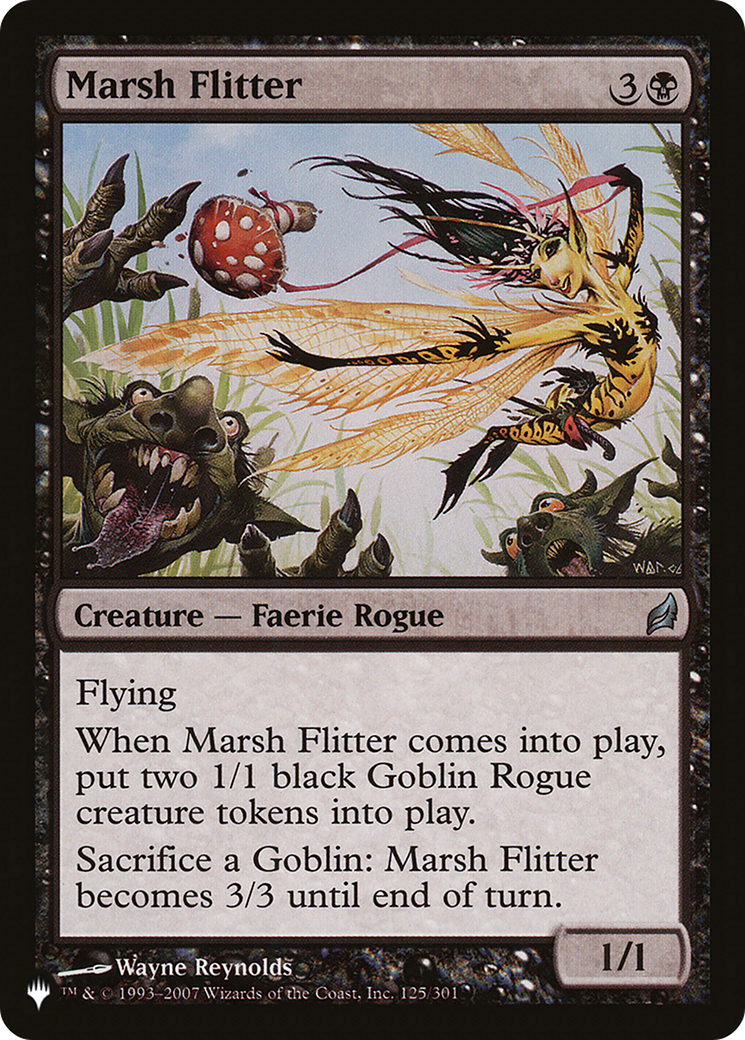 Marsh Flitter [The List Reprints] | Spectrum Games