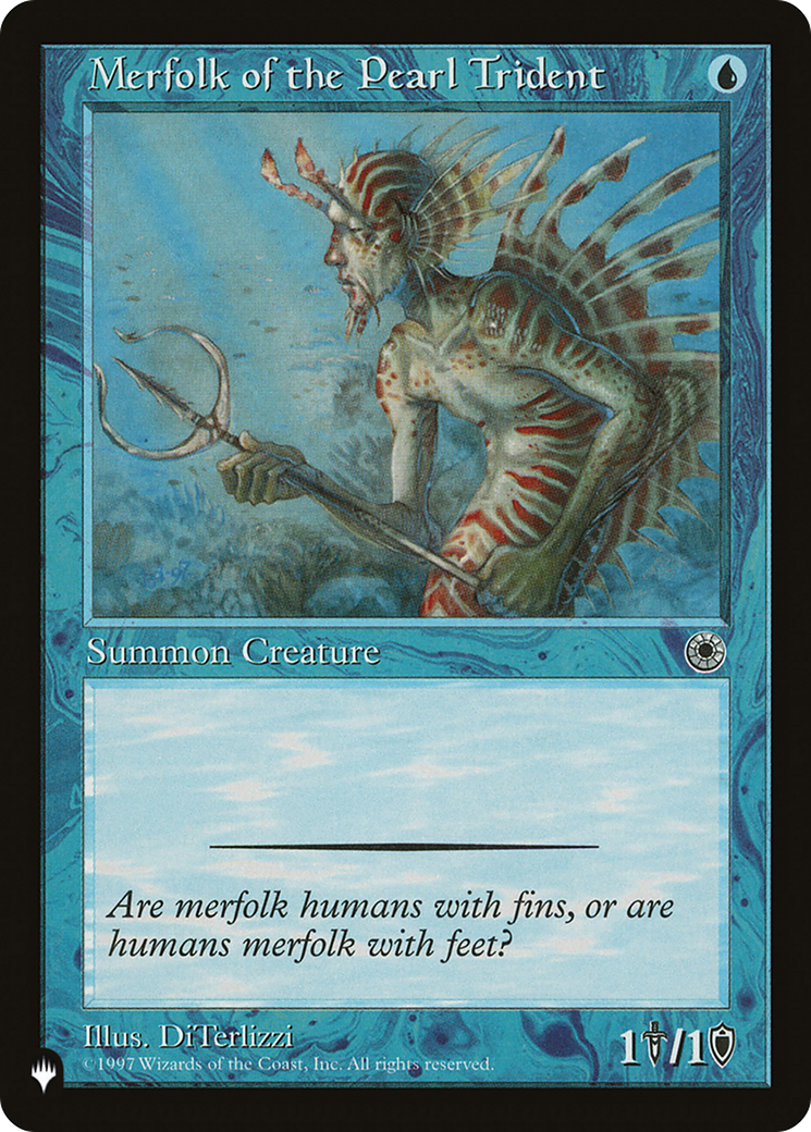 Merfolk of the Pearl Trident [The List Reprints] | Spectrum Games