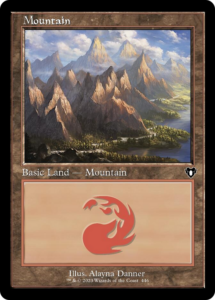 Mountain (446) (Retro) [Commander Masters] | Spectrum Games