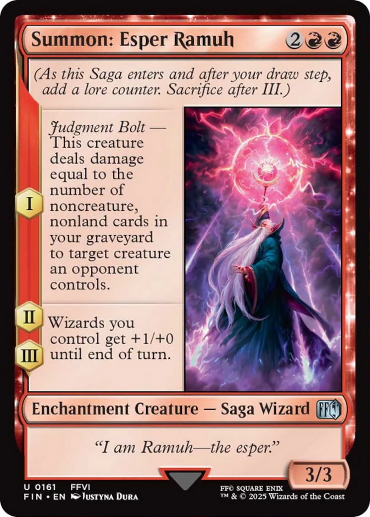 Summon: Esper Ramuh [FINAL FANTASY] | Spectrum Games