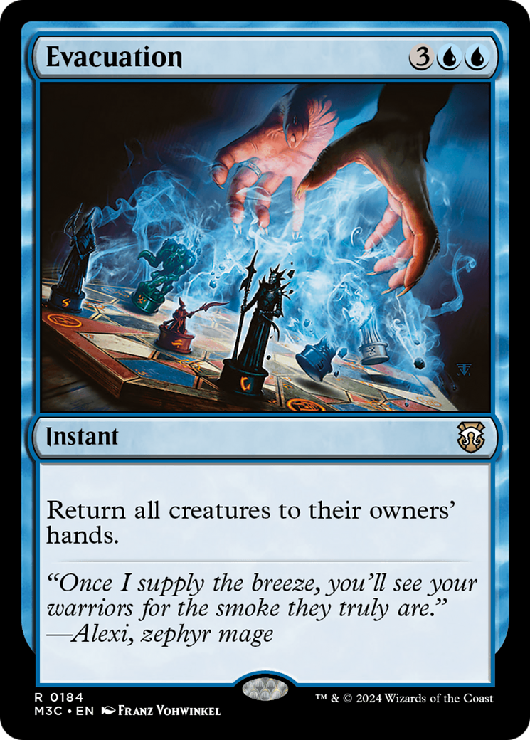 Evacuation (Ripple Foil) [Modern Horizons 3 Commander] | Spectrum Games