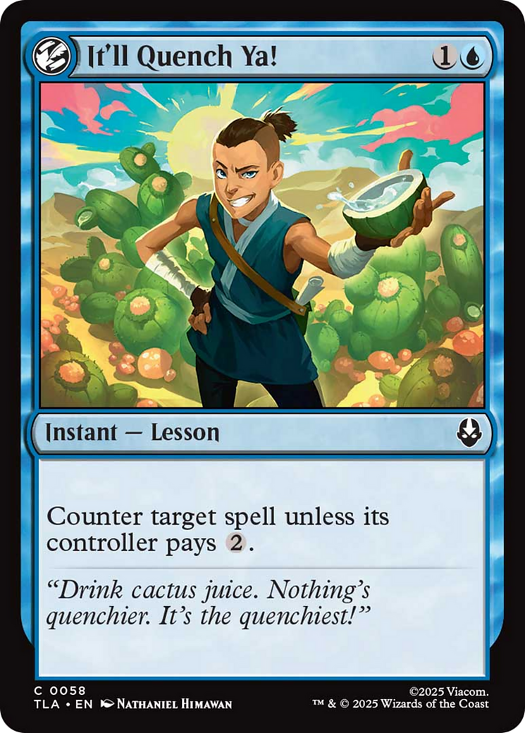 It'll Quench Ya! [Avatar: The Last Airbender] | Spectrum Games