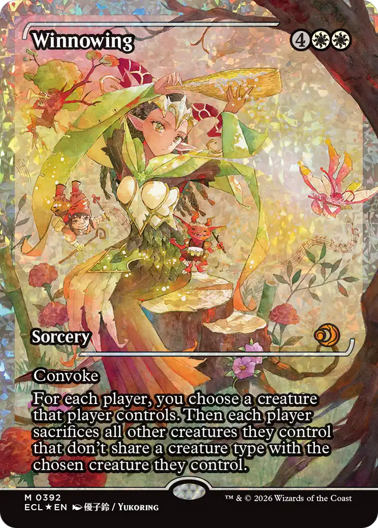 Winnowing (Showcase) (Fracture Foil) [Lorwyn Eclipsed] | Spectrum Games