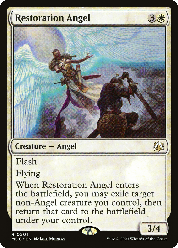 Restoration Angel [March of the Machine Commander] | Spectrum Games