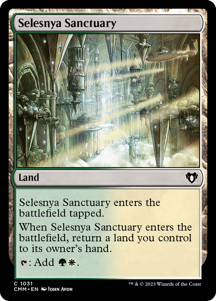 Selesnya Sanctuary [Commander Masters] | Spectrum Games