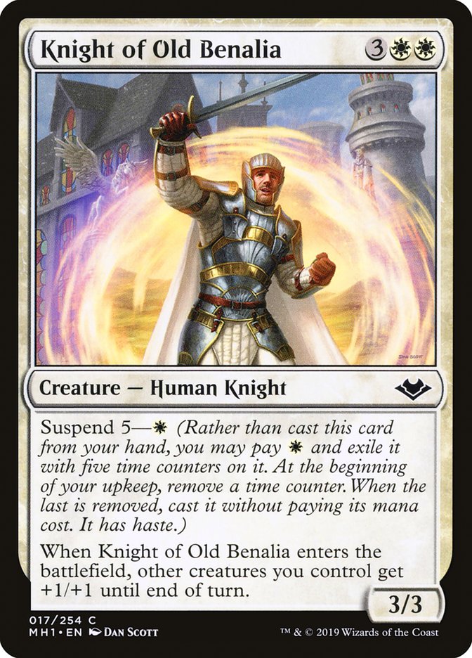 Knight of Old Benalia [Modern Horizons] | Spectrum Games