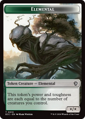 Copy // Elemental (0010) Double-Sided Token [Lorwyn Eclipsed Tokens] | Spectrum Games