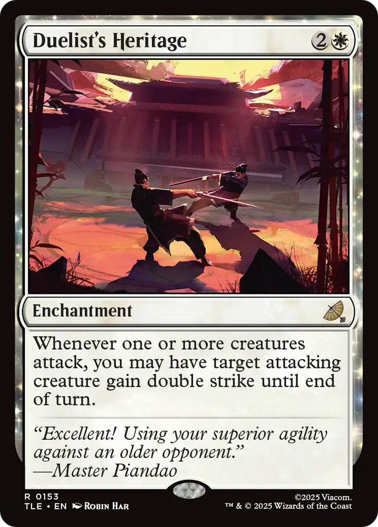 Duelist's Heritage [Avatar: The Last Airbender: Eternal-Legal] | Spectrum Games