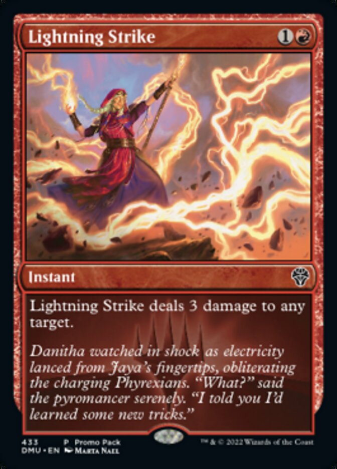 Lightning Strike (Promo Pack) [Dominaria United Promos] | Spectrum Games