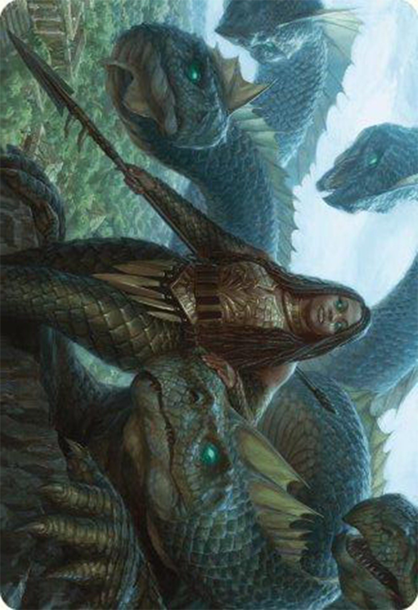 Hydra Trainer Art Card [Modern Horizons 3 Art Series] | Spectrum Games