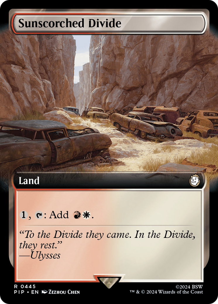 Sunscorched Divide (Extended Art) [Fallout] | Spectrum Games