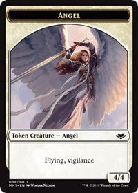 Angel (002) // Zombie (007) Double-Sided Token [Modern Horizons Tokens] | Spectrum Games