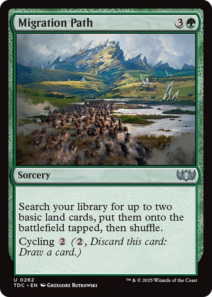 Migration Path [Tarkir: Dragonstorm Commander] | Spectrum Games