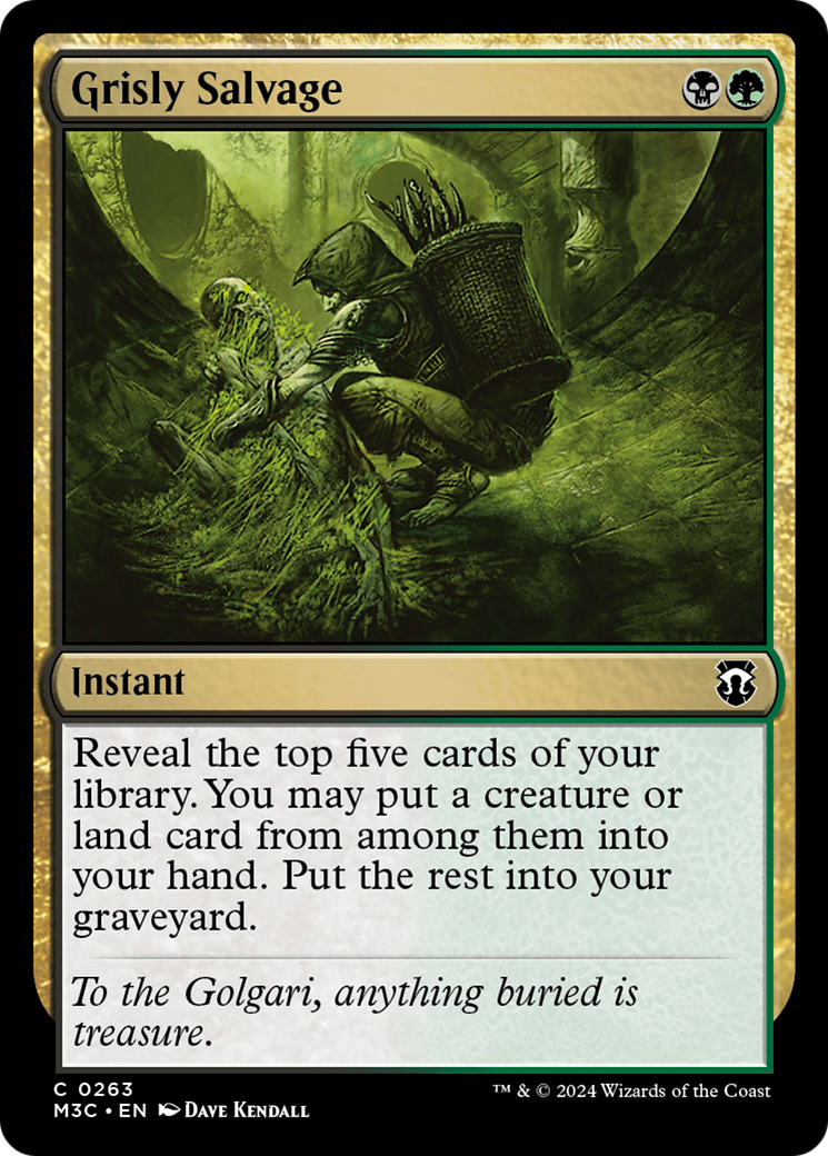 Grisly Salvage [Modern Horizons 3 Commander] | Spectrum Games