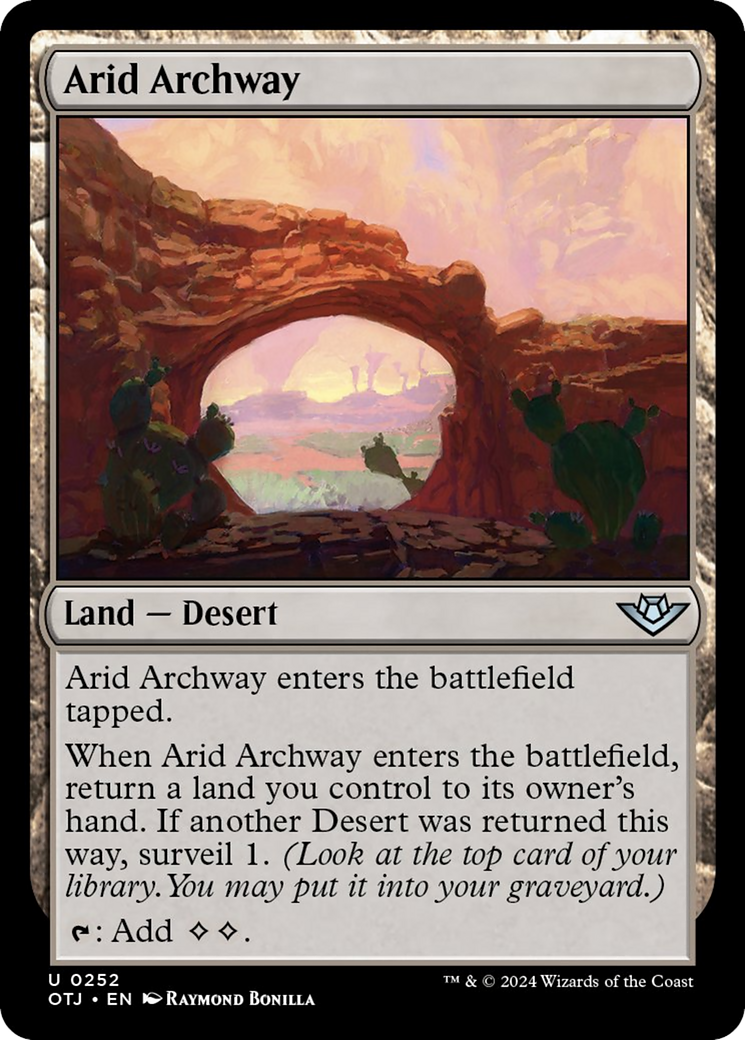 Arid Archway [Outlaws of Thunder Junction] | Spectrum Games