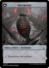 Incubator // Phyrexian (17) Double-Sided Token [March of the Machine Tokens] | Spectrum Games