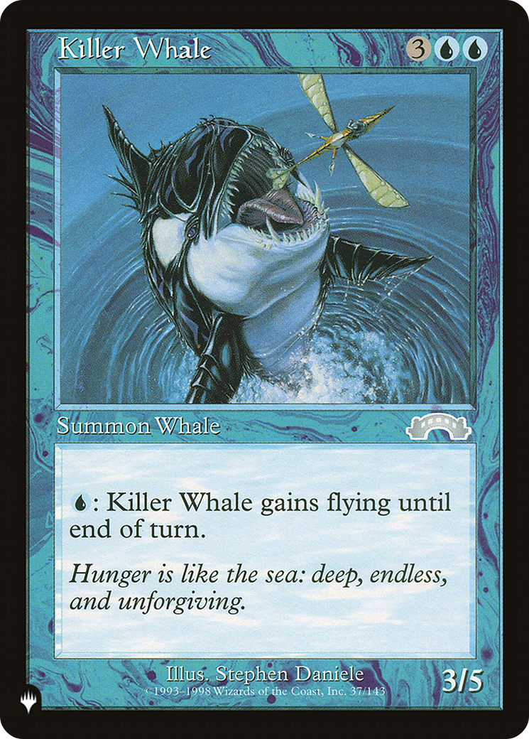 Killer Whale [The List Reprints] | Spectrum Games