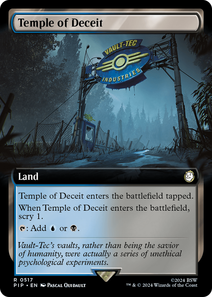 Temple of Deceit (Extended Art) [Fallout] | Spectrum Games