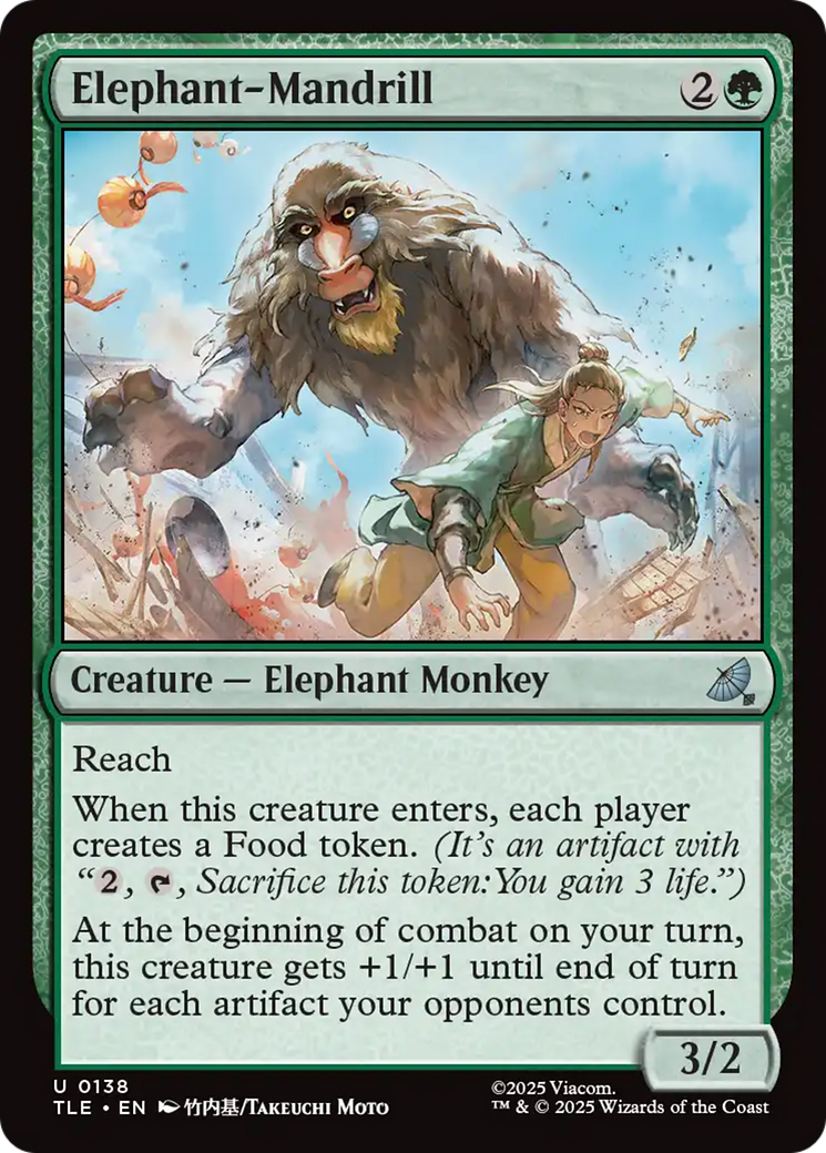 Elephant-Mandrill [Avatar: The Last Airbender: Eternal-Legal] | Spectrum Games