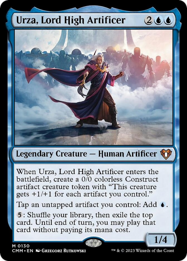 Urza, Lord High Artificer [Commander Masters] | Spectrum Games