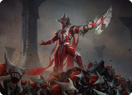 Mite Overseer Art Card [Phyrexia: All Will Be One Art Series] | Spectrum Games