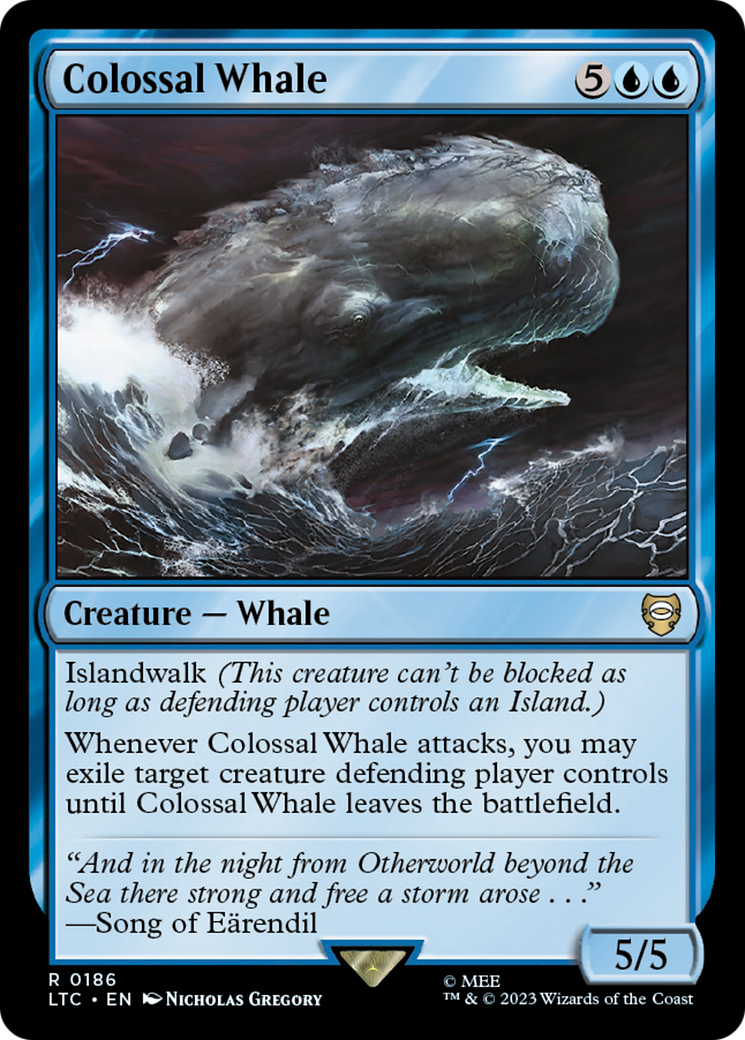 Colossal Whale [The Lord of the Rings: Tales of Middle-Earth Commander] | Spectrum Games