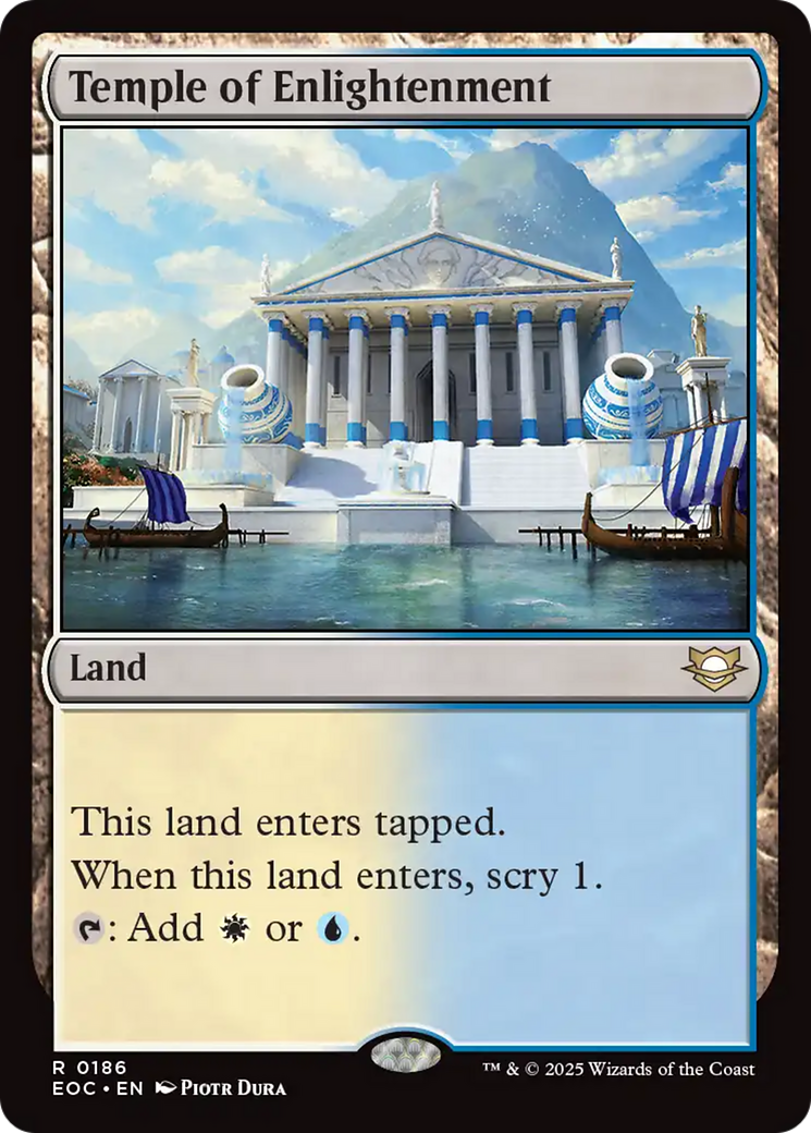Temple of Enlightenment [Edge of Eternities Commander] | Spectrum Games