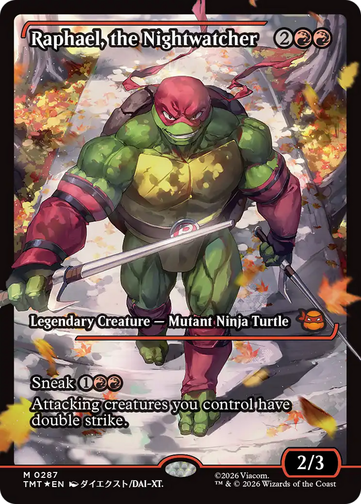 Raphael, the Nightwatcher (Showcase) [Teenage Mutant Ninja Turtles] | Spectrum Games