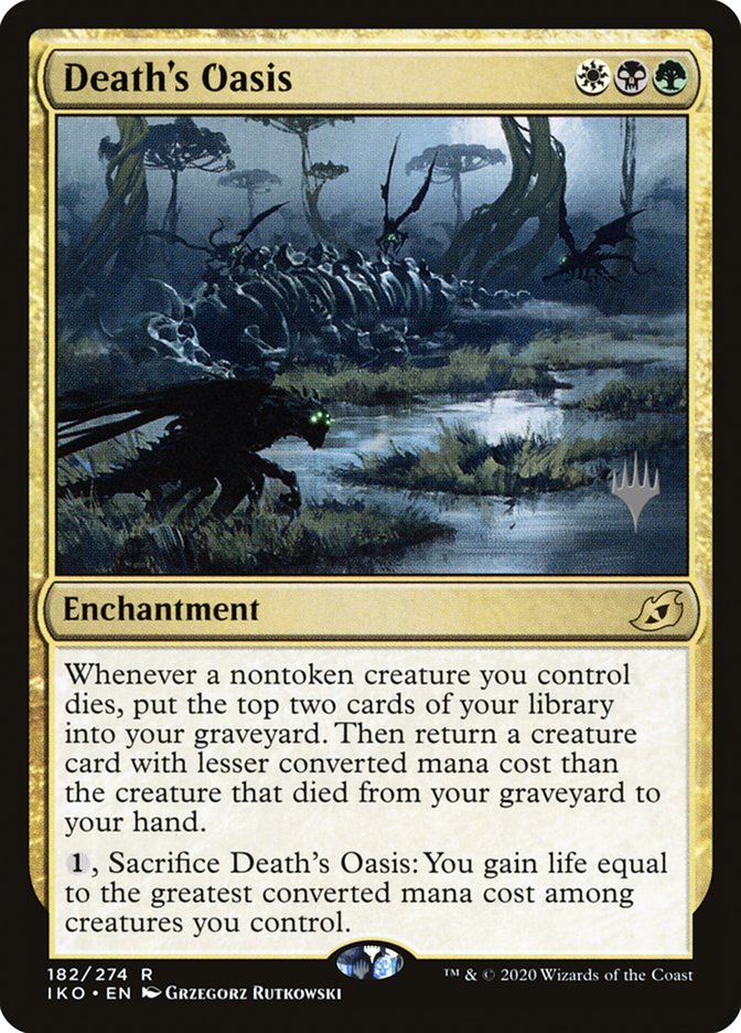 Death's Oasis (Promo Pack) [Ikoria: Lair of Behemoths Promos] | Spectrum Games