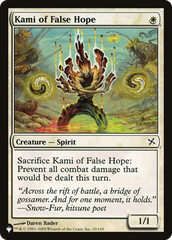 Kami of False Hope [The List Reprints] | Spectrum Games