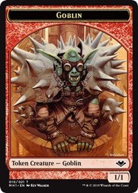 Goblin (010) // Bear (011) Double-Sided Token [Modern Horizons Tokens] | Spectrum Games