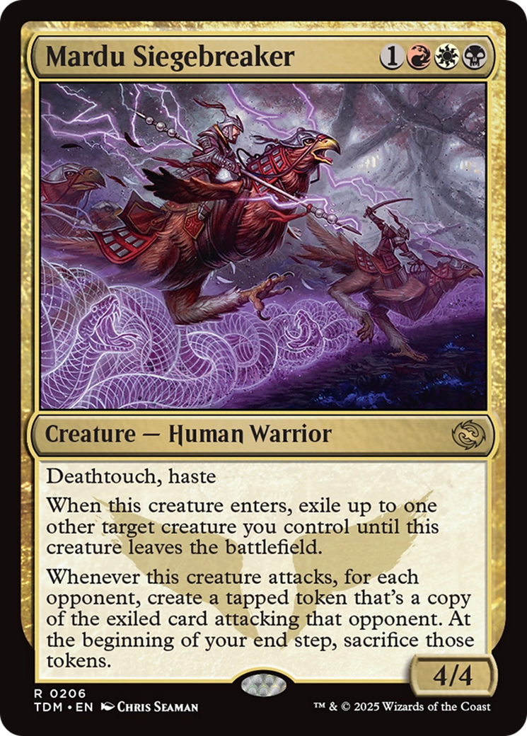 Mardu Siegebreaker [Tarkir: Dragonstorm] | Spectrum Games