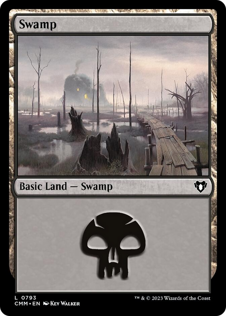 Swamp (793) [Commander Masters] | Spectrum Games