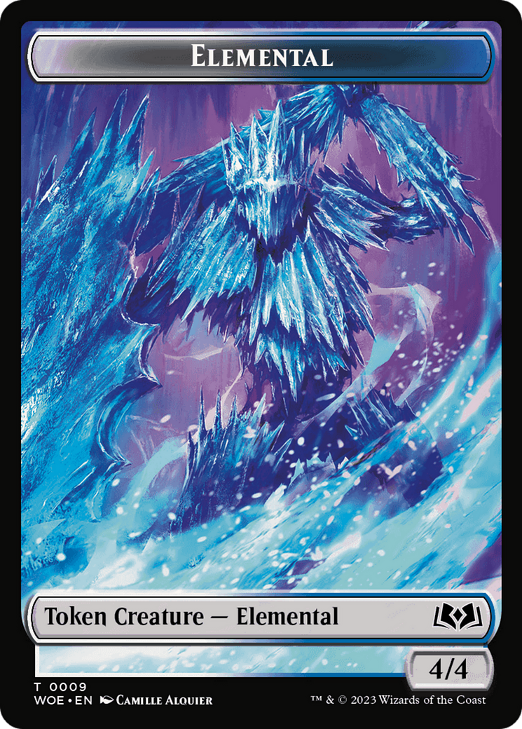 Elemental Token [Wilds of Eldraine Tokens] | Spectrum Games