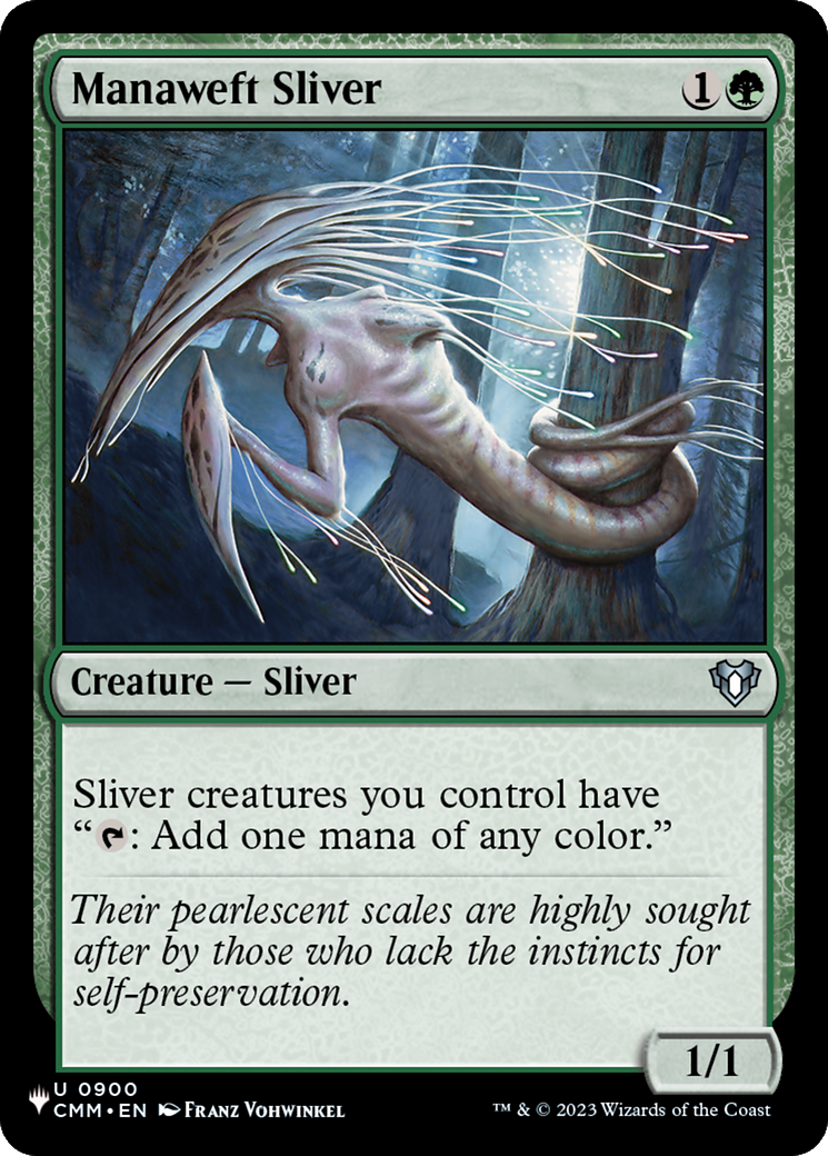 Manaweft Sliver (CMM) [The List] | Spectrum Games