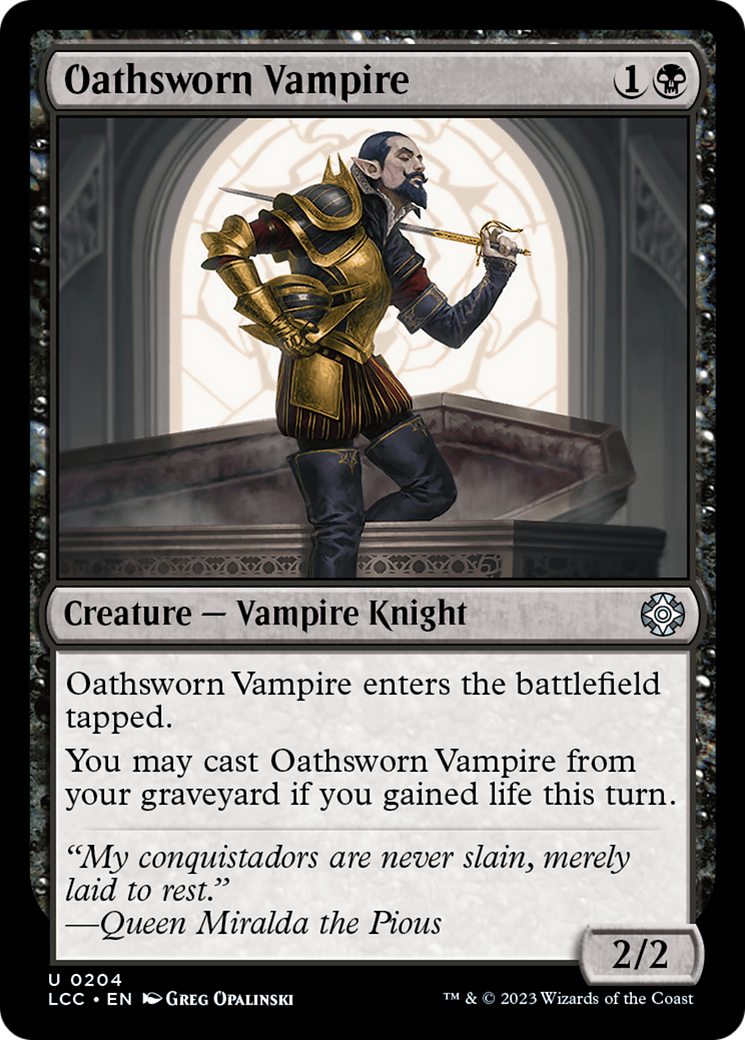 Oathsworn Vampire [The Lost Caverns of Ixalan Commander] | Spectrum Games