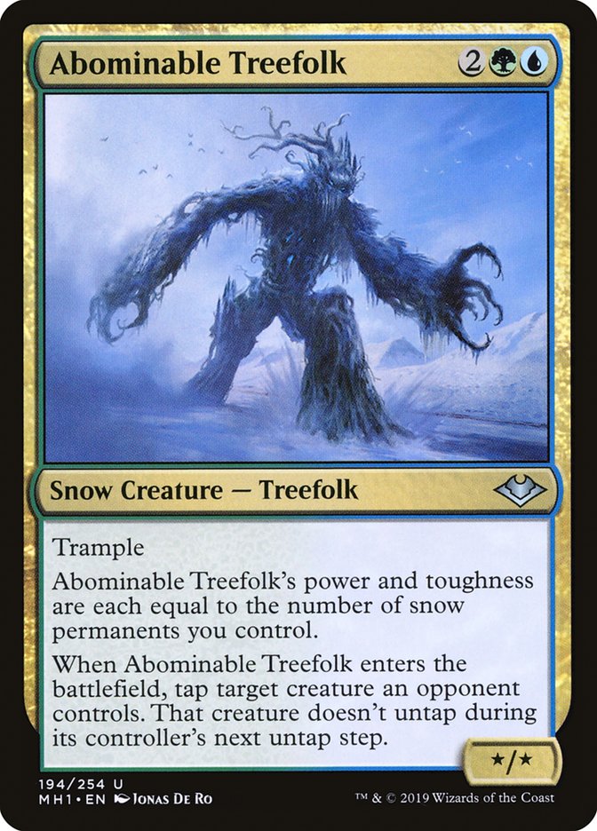 Abominable Treefolk [Modern Horizons] | Spectrum Games