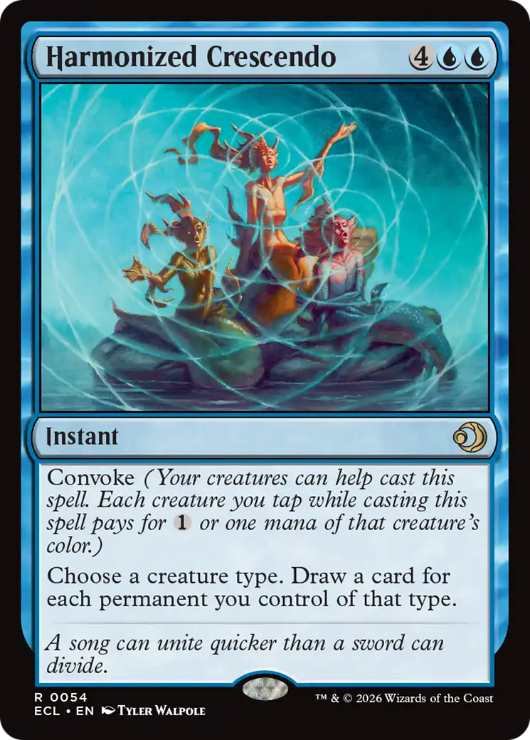 Harmonized Crescendo [Lorwyn Eclipsed] | Spectrum Games